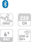 gps gnss topo 200 canaux